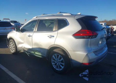 2017 Nissan Rogue Sv из США, поврежденный, VIN KNMAT2MT1HP553285